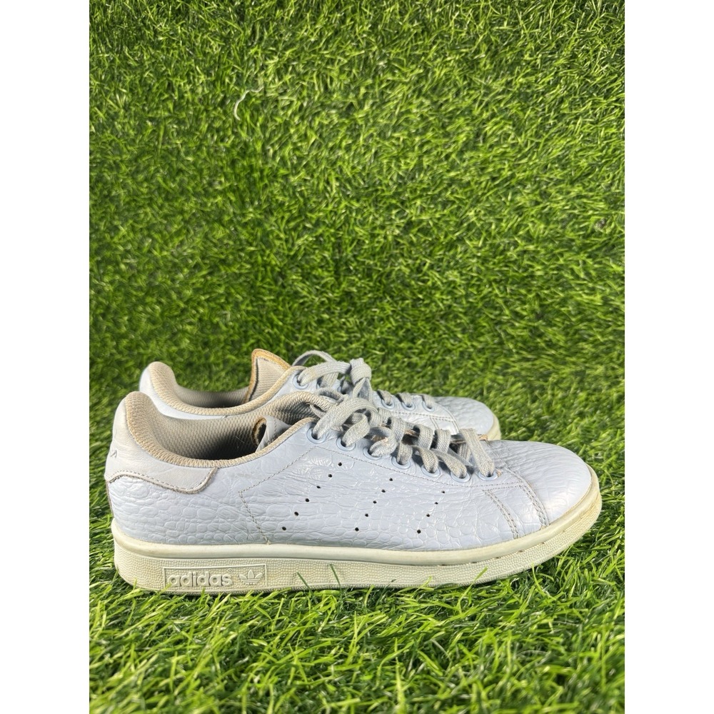 Adidas Womens Stan Smith BB3713 Sky Blue Low Top Leather Shoes Sneakers Size 7.5